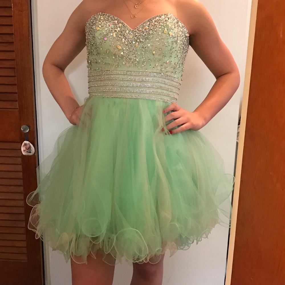 Boubou Mint Green Dress